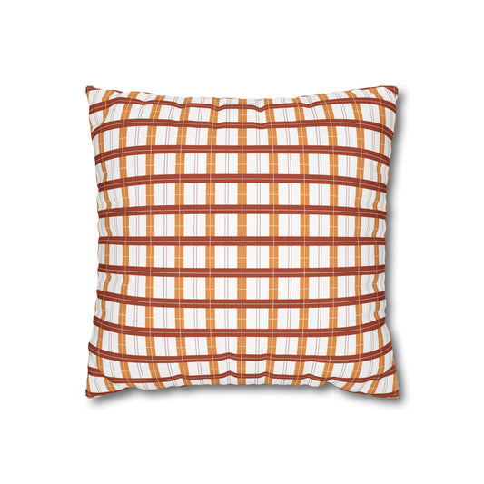 Cozy Geometric Throw Pillow, Decorative Pillow Cover, Modern Home Decor, Gift for Her, Living Room Accent, Fall Decor, Square Pillowcase