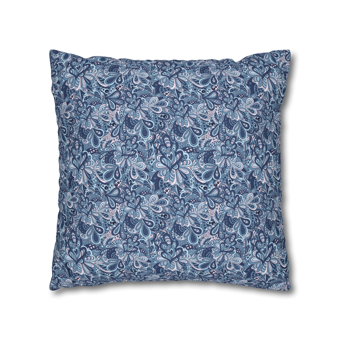 Floral Decorative Pillowcase - Cozy Home Accent, Boho Chic Style, Throw Cushion Cover for Living Room, Bedroom Decor, Gift Idea