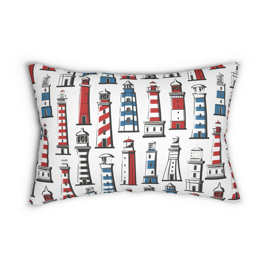 Spun Polyester Lumbar Pillow