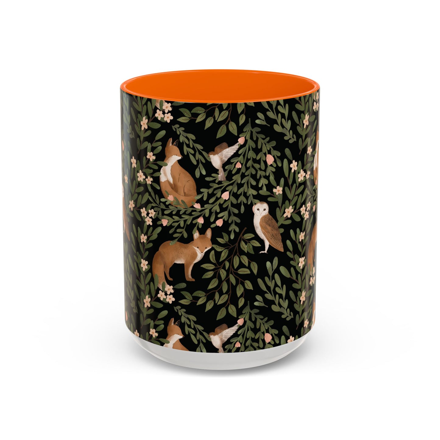 Mug - Little Fox and Owl Woodland Scene Coffee Cup