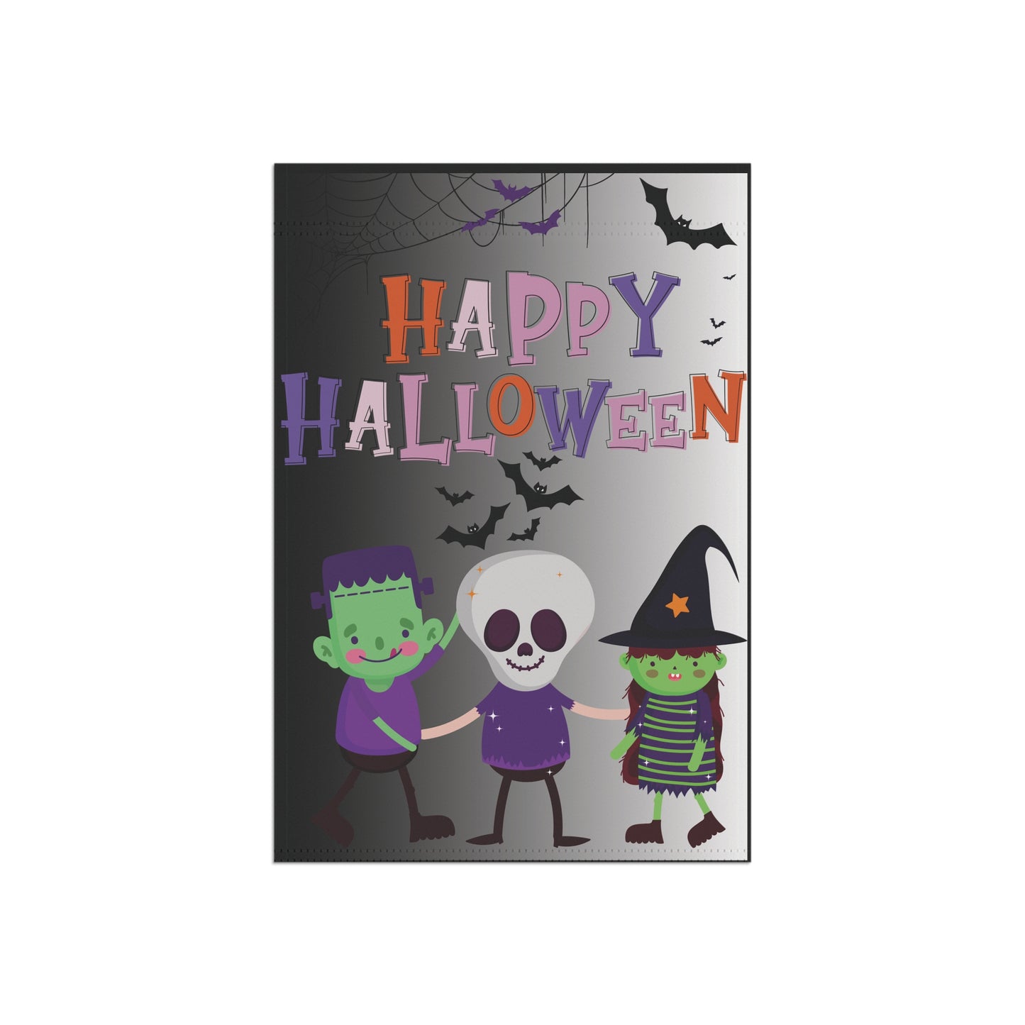 Happy Halloween Garden Banner, Festive Outdoor Decor for Fall Celebrations, Seasonal Yard Sign, Trick or Treat Decorations