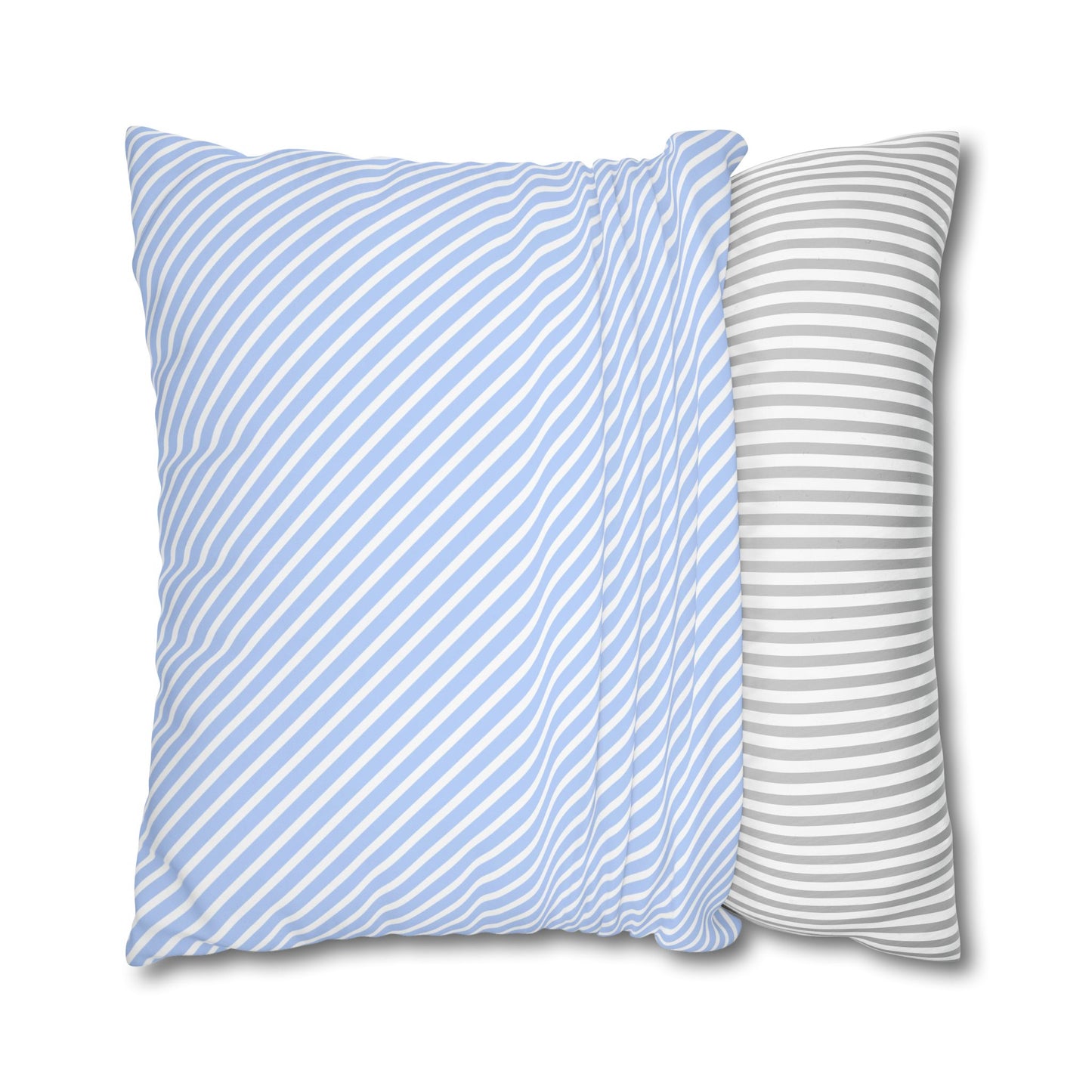 Chic Striped Poly Canvas Pillowcase, Modern Throw Pillow, Cozy Home Decor, Perfect Gift for Housewarming, Nursery, or Holidays