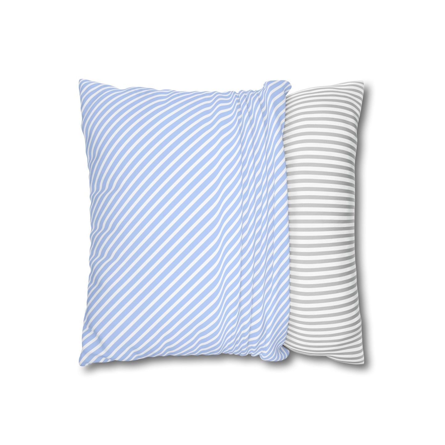 Chic Striped Poly Canvas Pillowcase, Modern Throw Pillow, Cozy Home Decor, Perfect Gift for Housewarming, Nursery, or Holidays