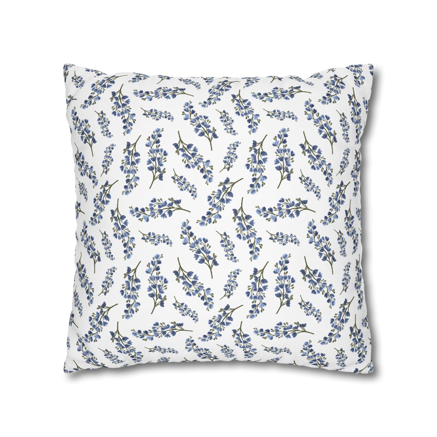 Floral Patterned Throw Pillowcase, Square Decor, Home Accent, Living Room Cushion, Gift for Homeowners, Cozy Decor