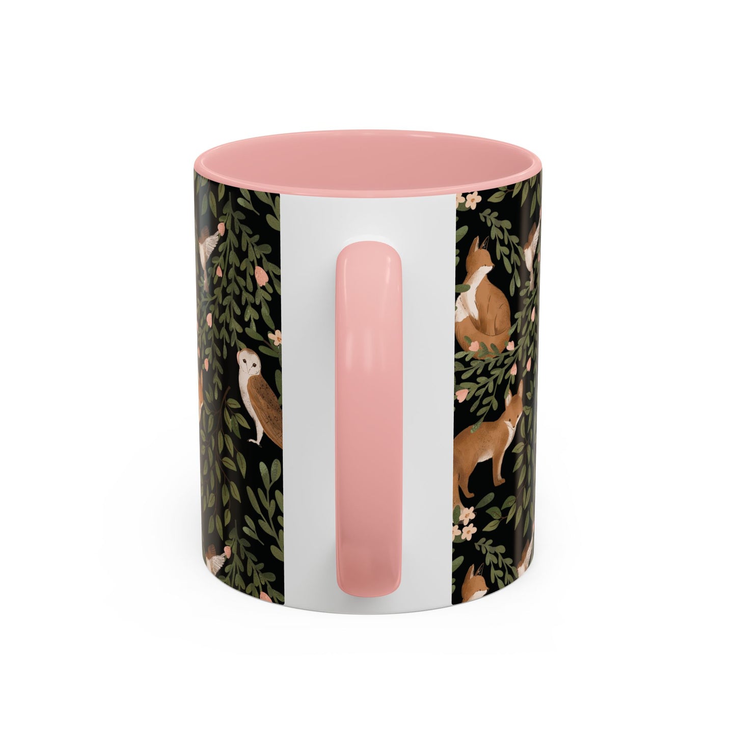 Mug - Little Fox and Owl Woodland Scene Coffee Cup