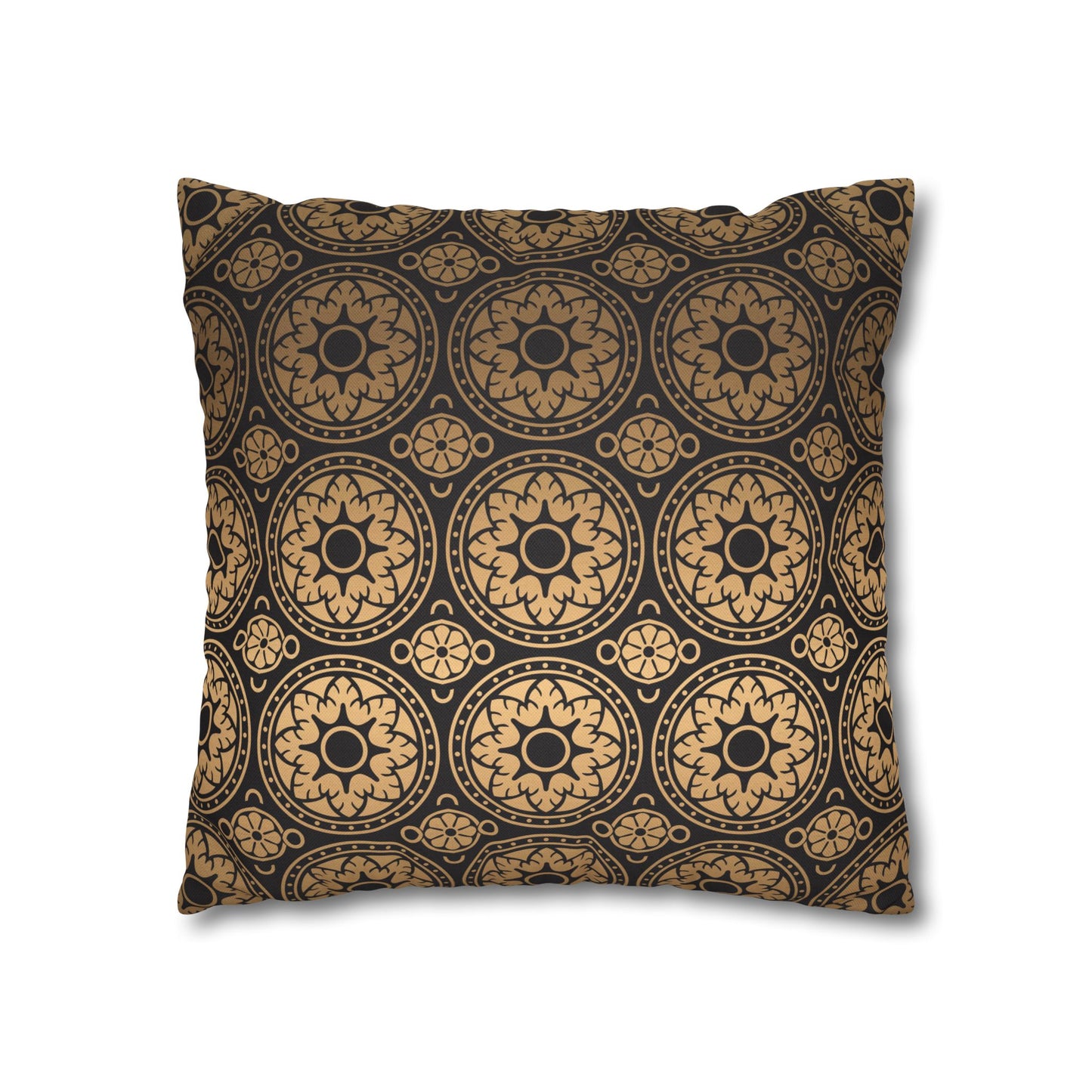 Elegant Gold Dragonfly Pillowcase, Home Decor, Butterfly Decor, Gift for Nature Lovers, Throw Pillow Cover