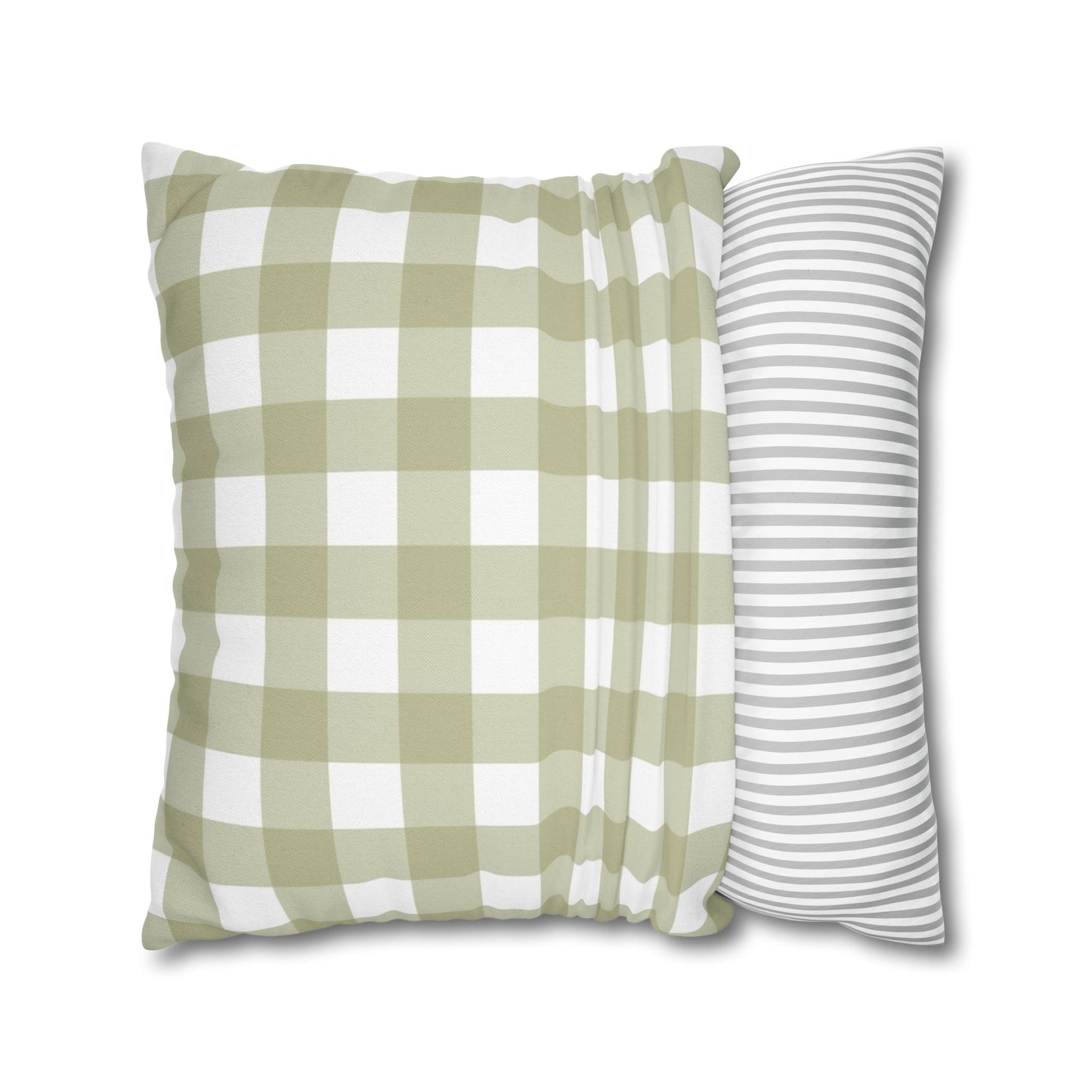 Nature-Inspired Square Pillowcase | Cozy Home Decor, Botanical Throw Pillow, Spring Gift, Living Room Accent, Floral Cushion Cover