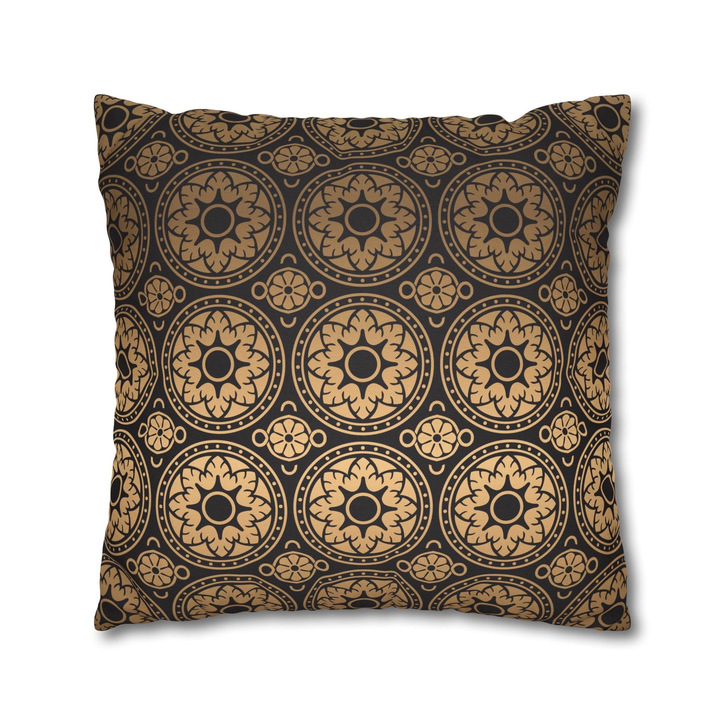 Elegant Gold Dragonfly Pillowcase, Home Decor, Butterfly Decor, Gift for Nature Lovers, Throw Pillow Cover
