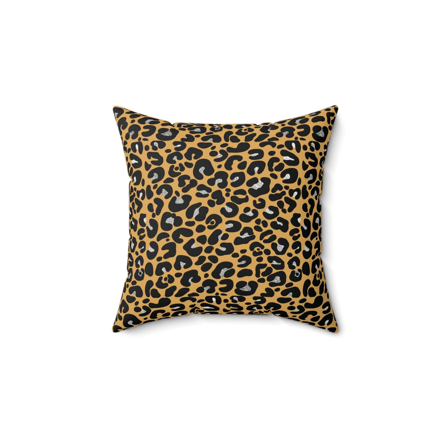 Faux Suede Animal Print Pillow, Jungle Decor, Home Accent, Cat Lovers Gift, Boho Style Throw Cushion, Animal Lover's Home