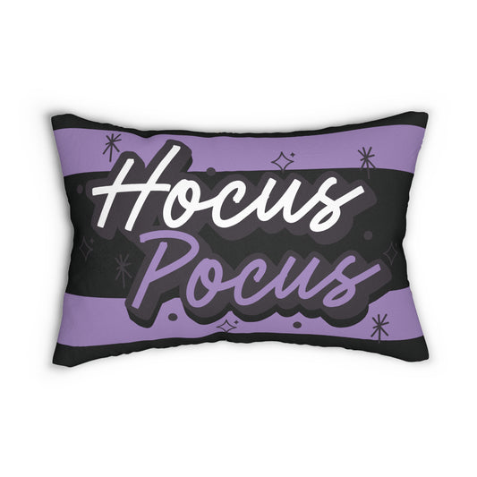 Halloween Lumbar Pillow | Hocus Pocus Decor, Spooky Home Accents, Fall Cushion, Autumn Vibes, Trick or Treat Gift