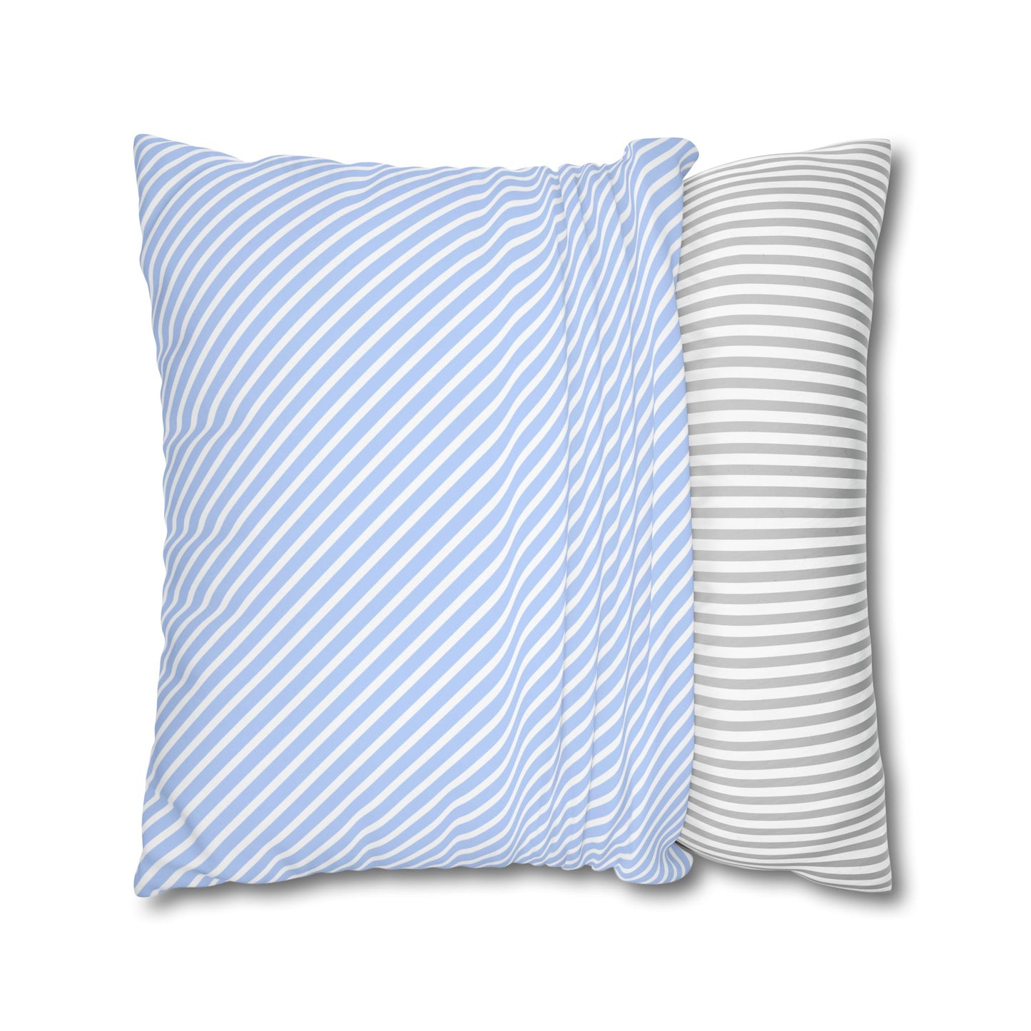 Chic Striped Poly Canvas Pillowcase, Modern Throw Pillow, Cozy Home Decor, Perfect Gift for Housewarming, Nursery, or Holidays