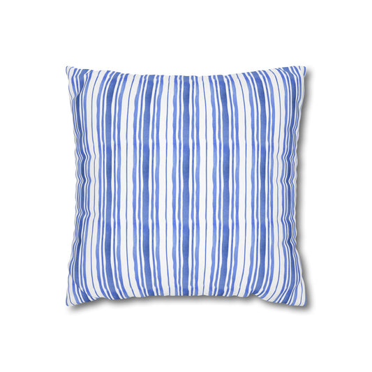Stylish Striped Pillowcase, Modern Home Decor, Cozy Gift for Home, Bedroom Accent, Relaxing Vibe, Housewarming Present