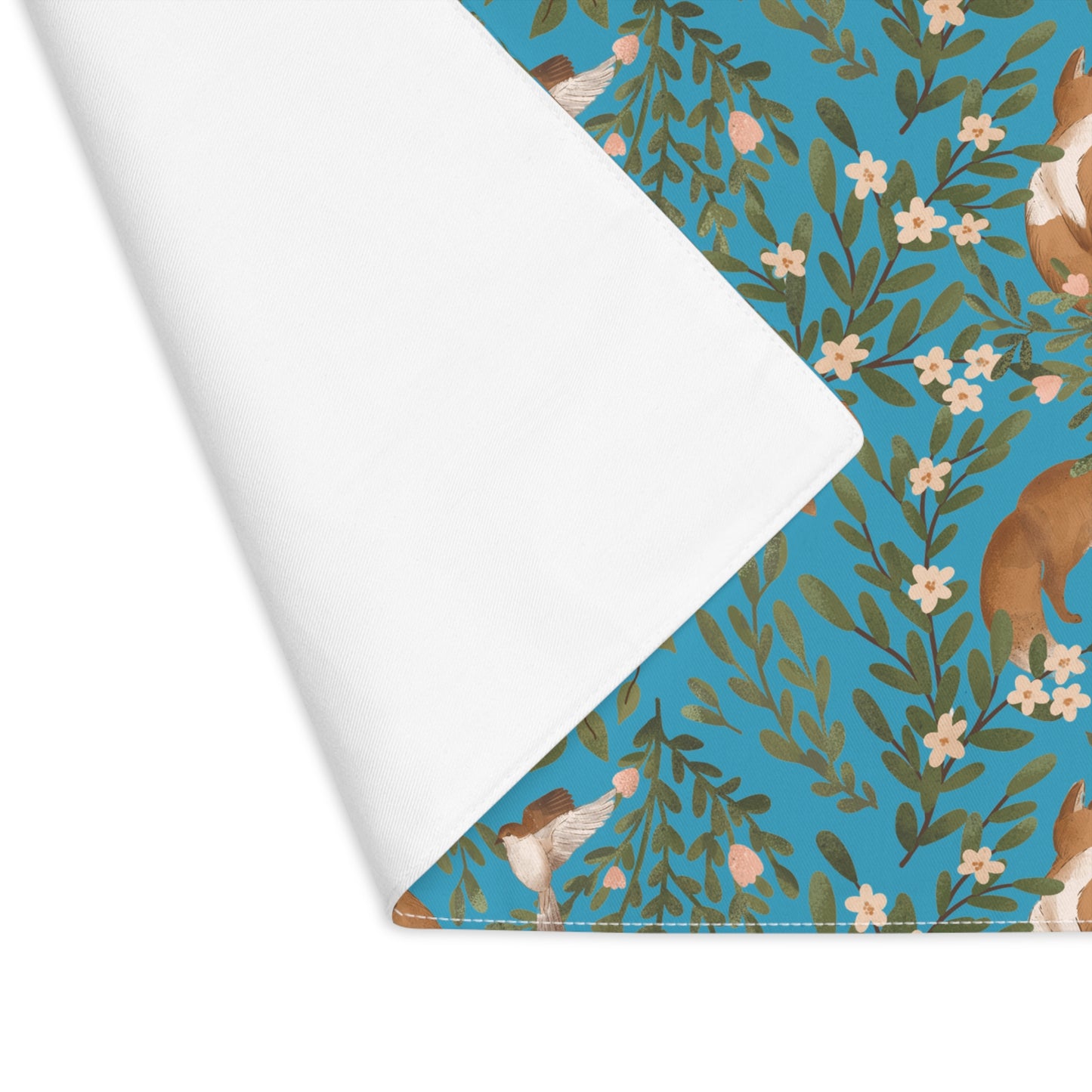 Woodland Charm -Placemat - Turqoise