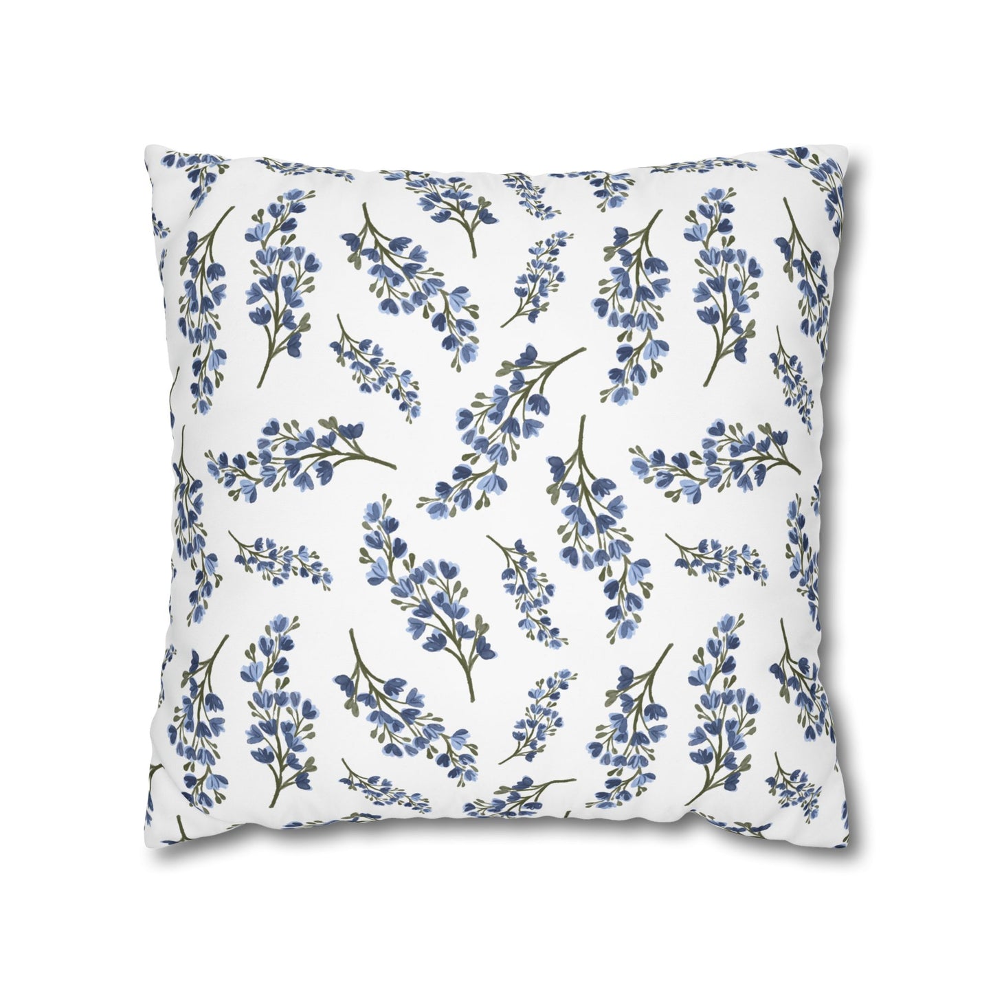 Floral Patterned Throw Pillowcase, Square Decor, Home Accent, Living Room Cushion, Gift for Homeowners, Cozy Decor