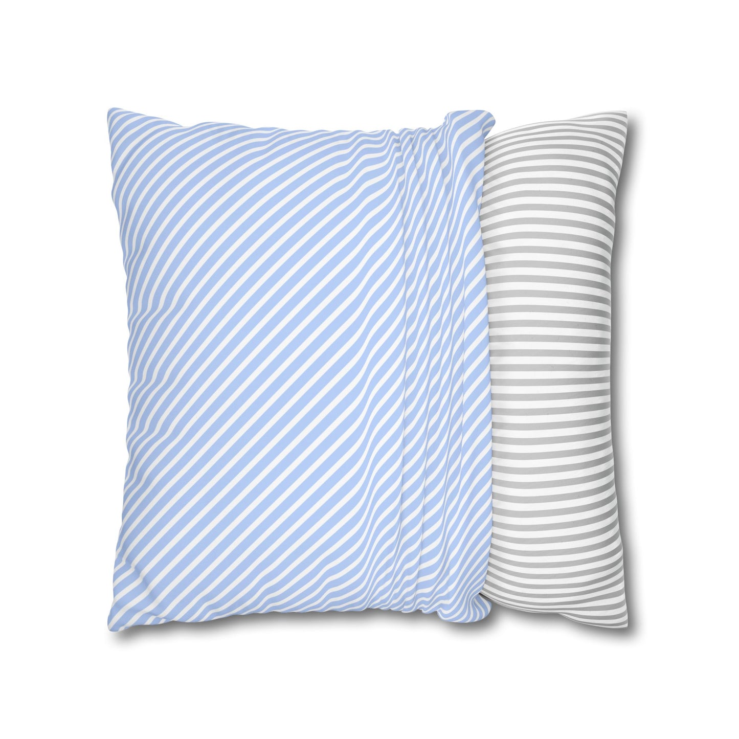 Chic Striped Poly Canvas Pillowcase, Modern Throw Pillow, Cozy Home Decor, Perfect Gift for Housewarming, Nursery, or Holidays