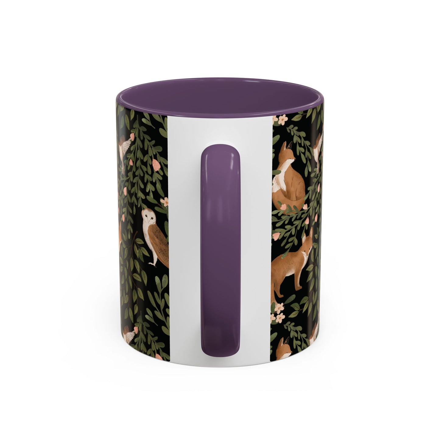 Mug - Little Fox and Owl Woodland Scene Coffee Cup