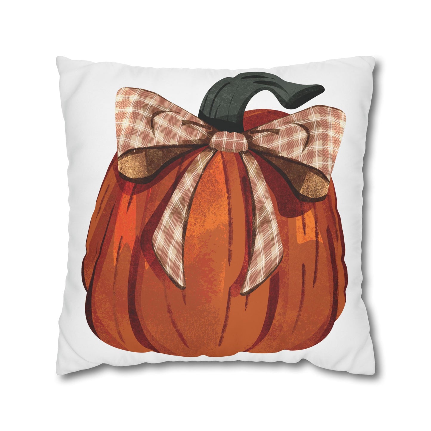 Cozy Fall Pumpkin Pillowcase | Autumn Decor, Thanksgiving Gift, Seasonal Home Accent, Farmhouse Style, Decorative Cushion Cover