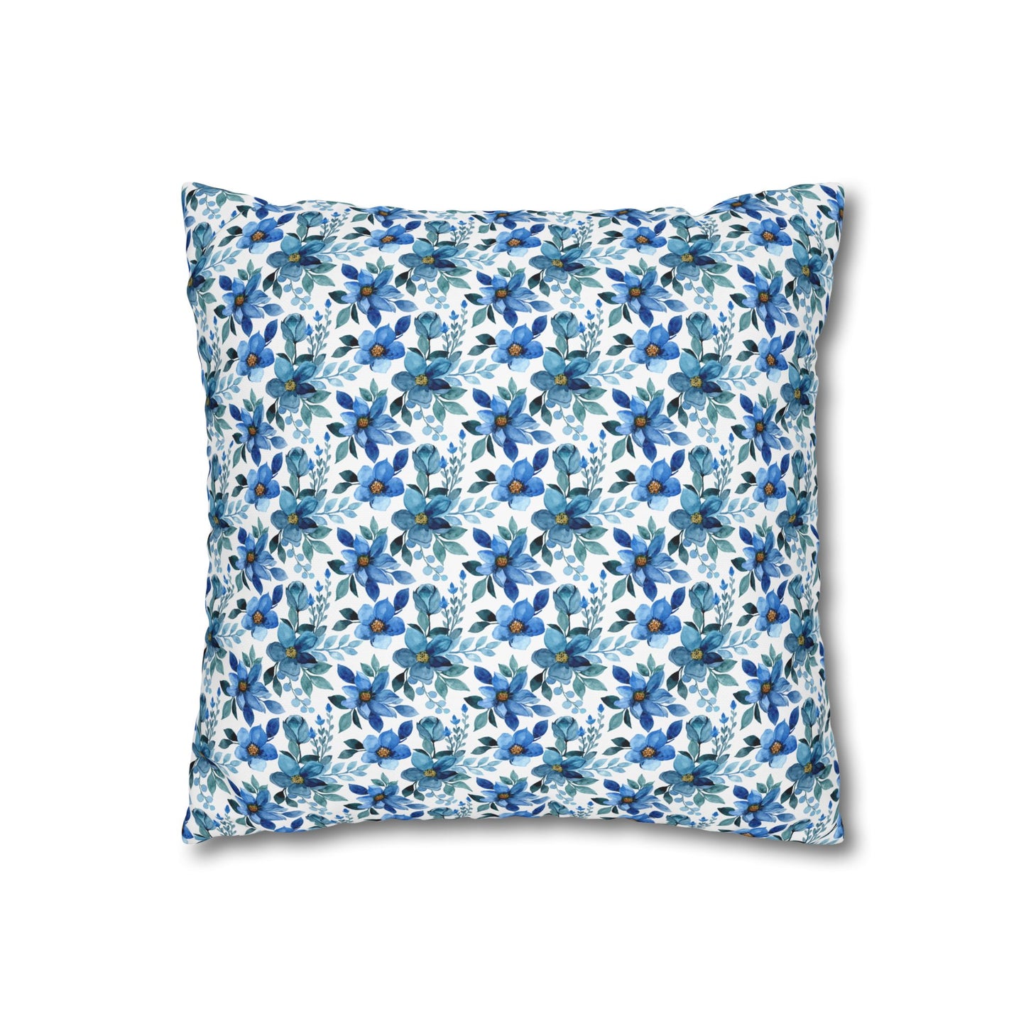 Floral Square Pillowcase | Cozy Home Decor, Gift for Relaxation, Boho Bedroom Accent, Housewarming Present, Summer Vibes