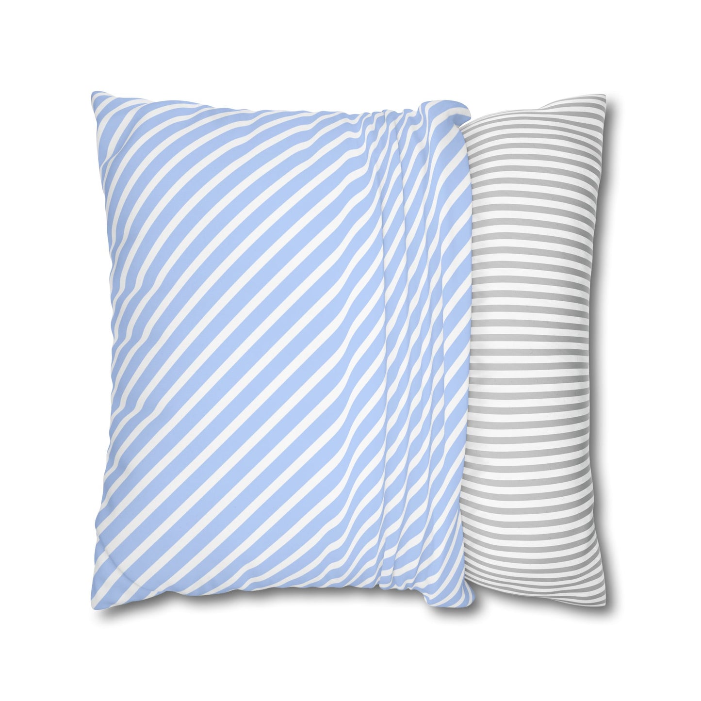 Chic Striped Poly Canvas Pillowcase, Modern Throw Pillow, Cozy Home Decor, Perfect Gift for Housewarming, Nursery, or Holidays
