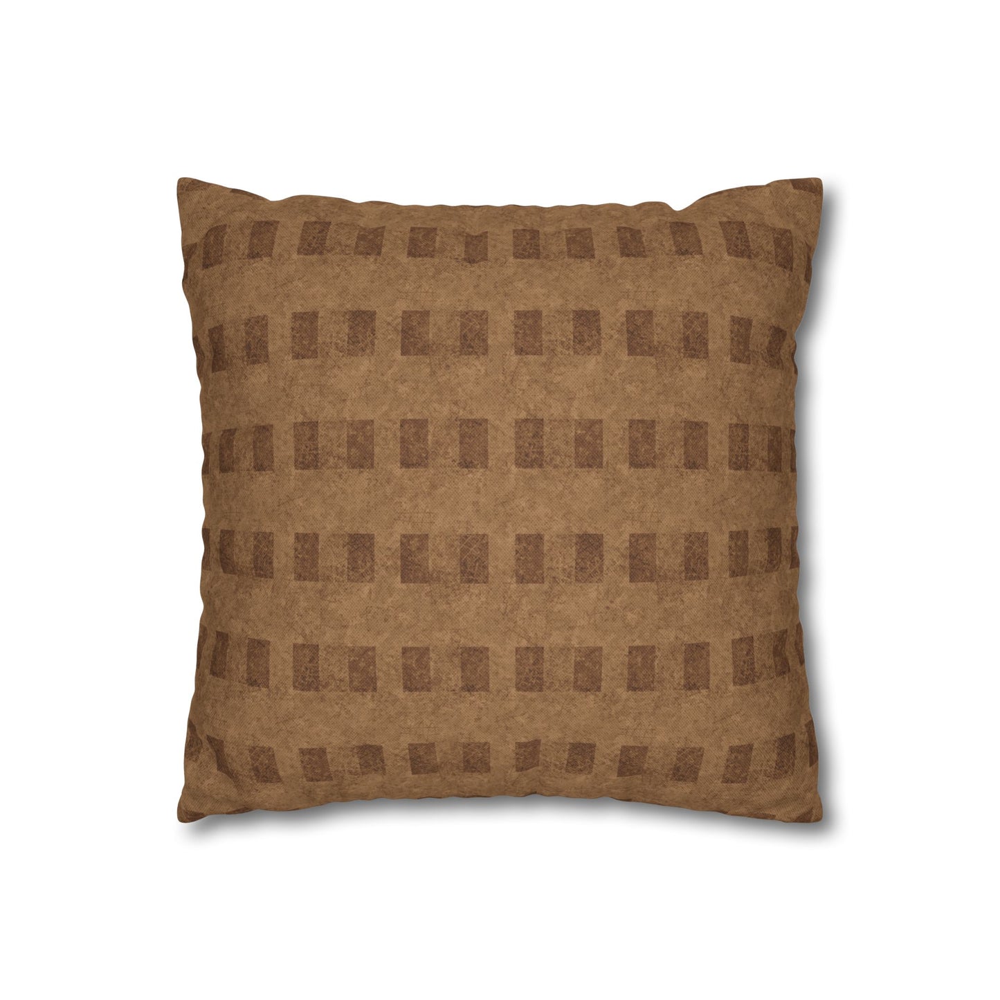Nature-Inspired Dragonfly and Friends in Earthy Colors Decorative Pillowcase