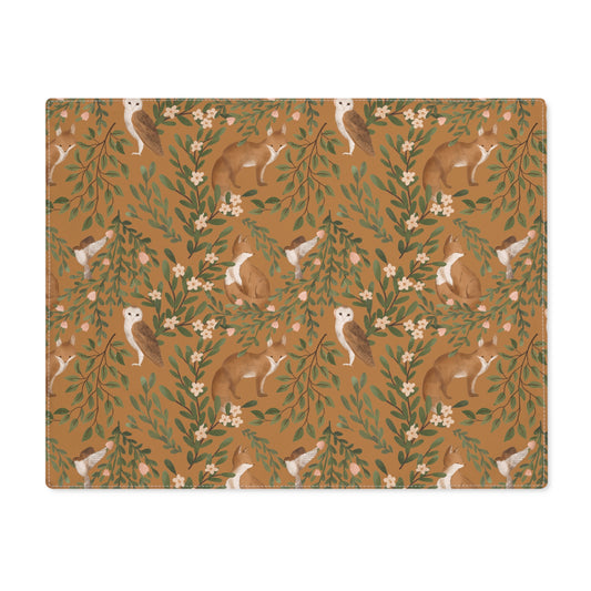 Woodland Charm - Placemat - Light Mocha