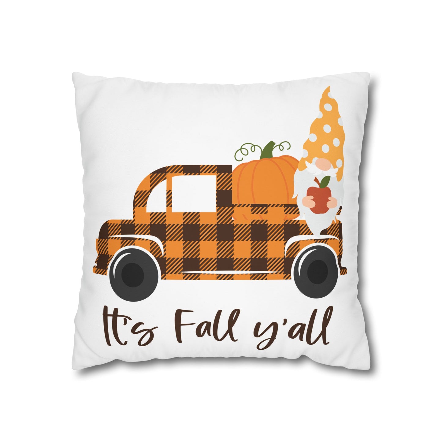 Autumn Truck Pillowcase - Cozy Fall Home Decor, Harvest Gift, Thanksgiving Pillow, Seasonal Decorative Cushion, Farmhouse Style