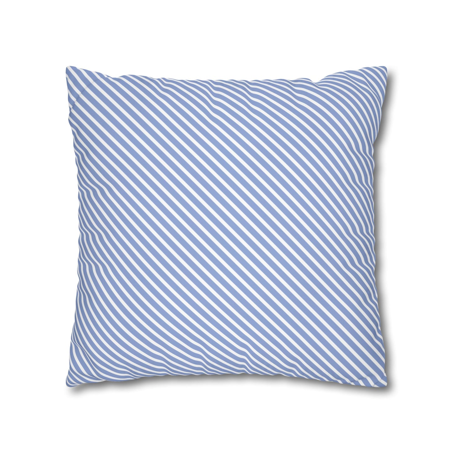 Blue Stripe Decorative Pillowcase, Cozy Throw Cushion Cover for Living Room, Home Decor, Gift for Housewarming, Birthday