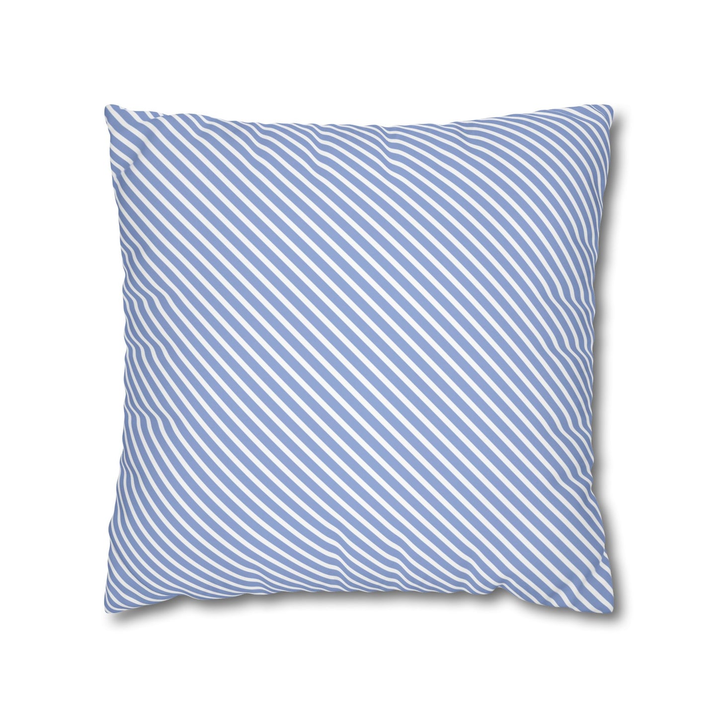 Blue Stripe Decorative Pillowcase, Cozy Throw Cushion Cover for Living Room, Home Decor, Gift for Housewarming, Birthday
