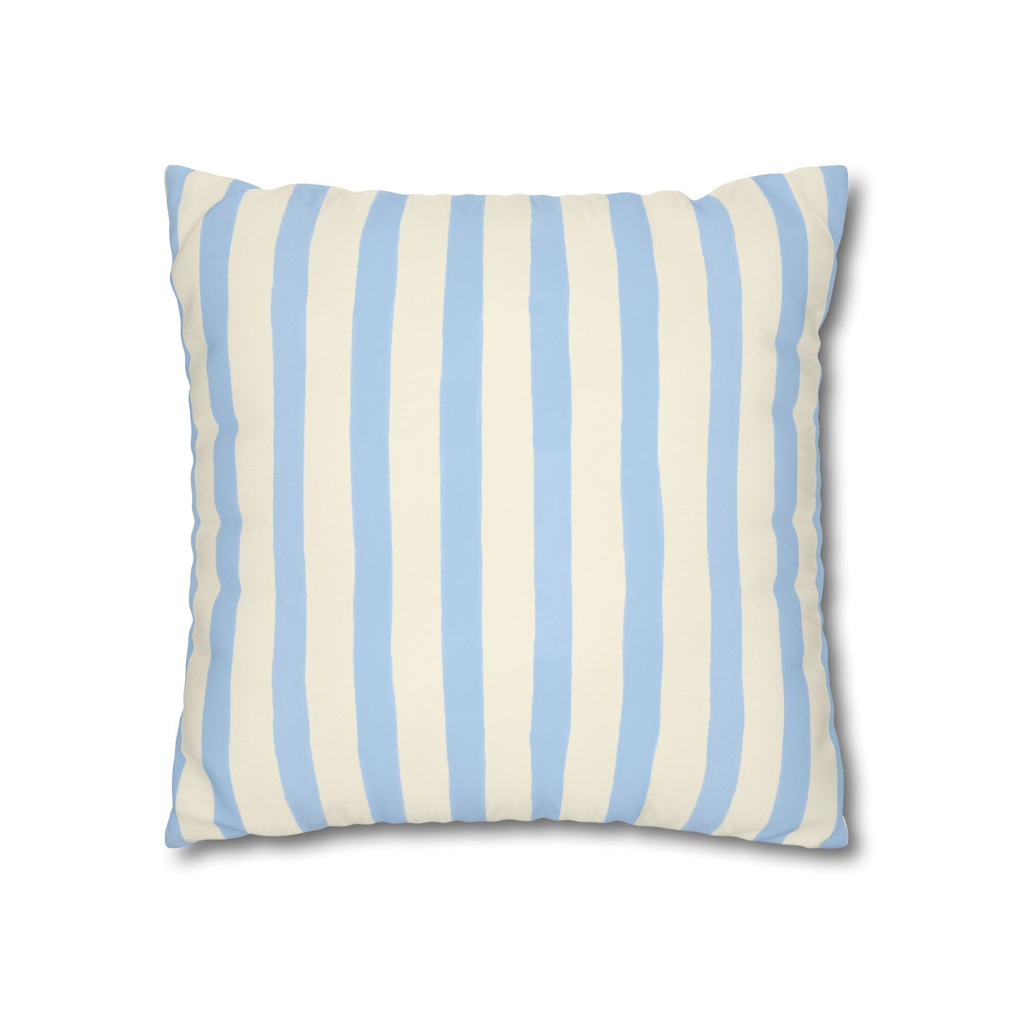Stripe Patterned Decorative Pillowcase, Cozy Home Decor, Nautical Accent, Living Room Accessory, Perfect for Gifts and Resale