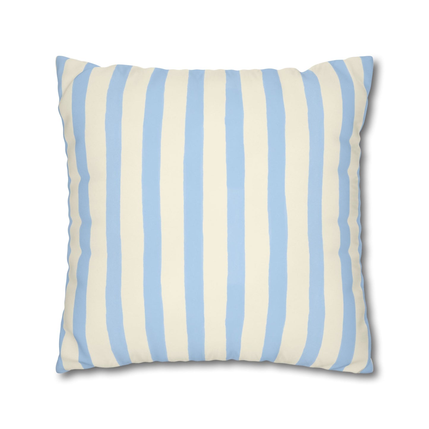 Stripe Patterned Decorative Pillowcase, Cozy Home Decor, Nautical Accent, Living Room Accessory, Perfect for Gifts and Resale