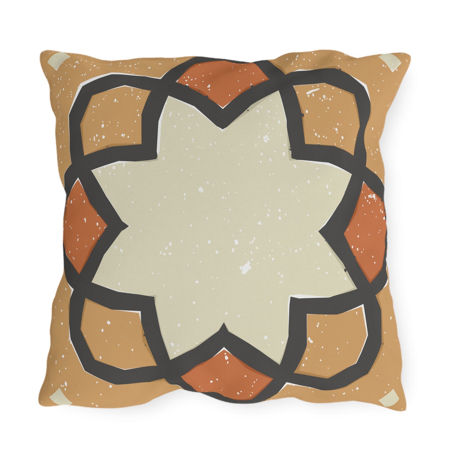 Tribal Design Rustic Goose Stylish Outdoor Pillow for Cozy Settings, Garden Decor, Boho Patio Accessories, Spring/Summer Vibes, Gift for Nature Lovers