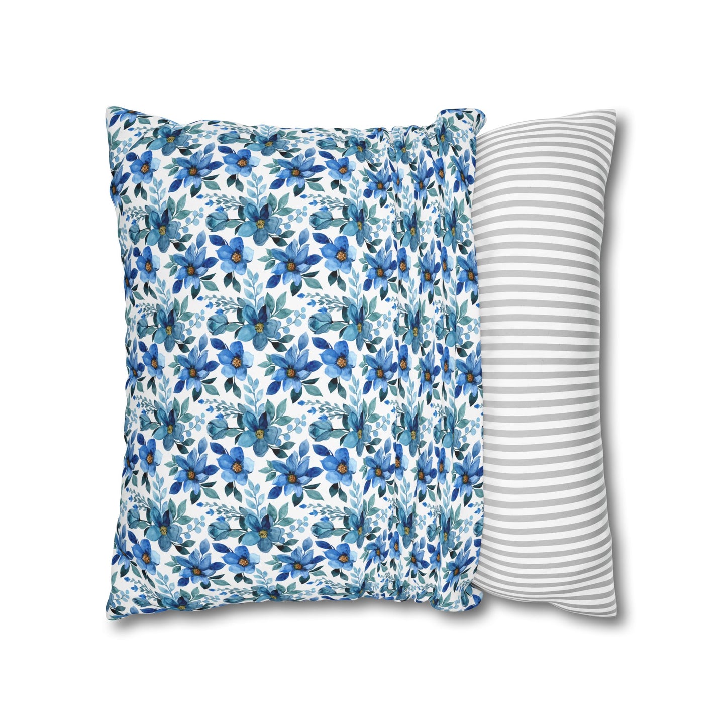 Floral Square Pillowcase | Cozy Home Decor, Gift for Relaxation, Boho Bedroom Accent, Housewarming Present, Summer Vibes