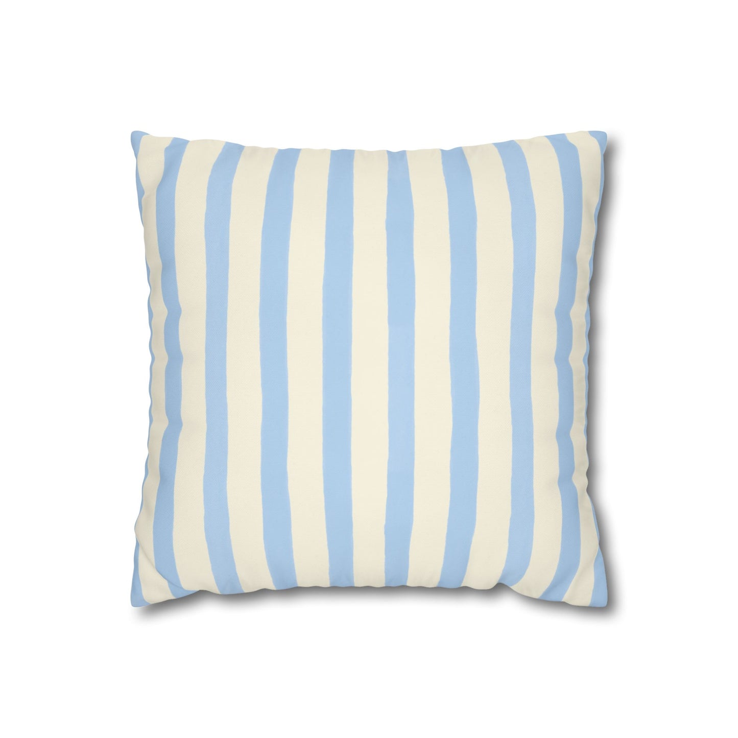 Stripe Patterned Decorative Pillowcase, Cozy Home Decor, Nautical Accent, Living Room Accessory, Perfect for Gifts and Resale
