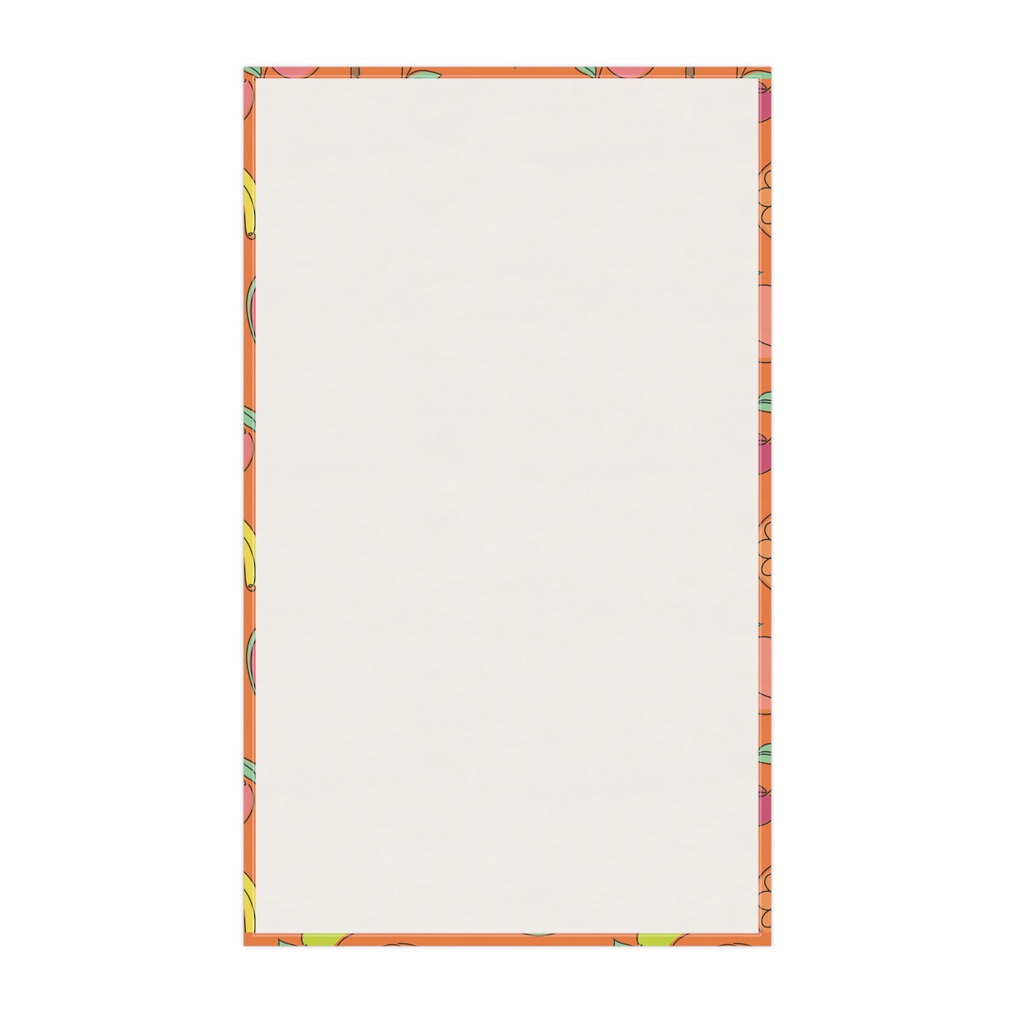 Fruitful Whimsy: A Tea Towel Delight - Sunset Orange - FWTT