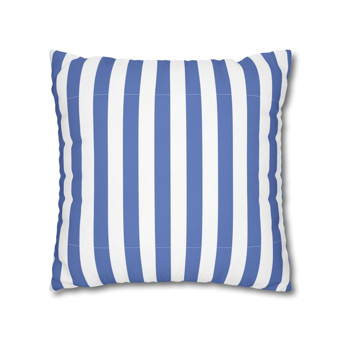 Cozy Striped Throw Pillowcase, Decorative Cushion Cover, Modern Home Decor, Gift for Friends, Nautical Themed Accent