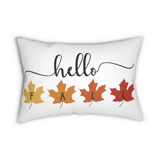 Autumn-Inspired Lumbar Pillow | Cozy Fall Decor, Seasonal Home Accent, Thanksgiving Gift, Harvest-Themed Cushion, Farmhouse Style