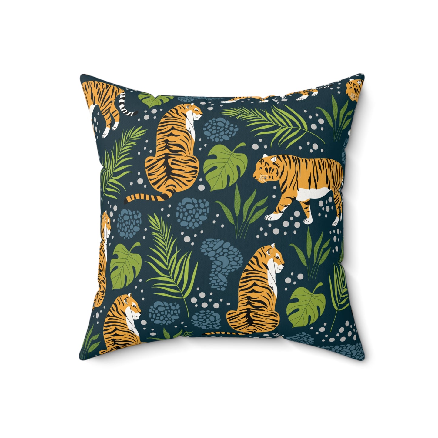 Faux Suede Animal Print Pillow, Jungle Decor, Home Accent, Cat Lovers Gift, Boho Style Throw Cushion, Animal Lover's Home