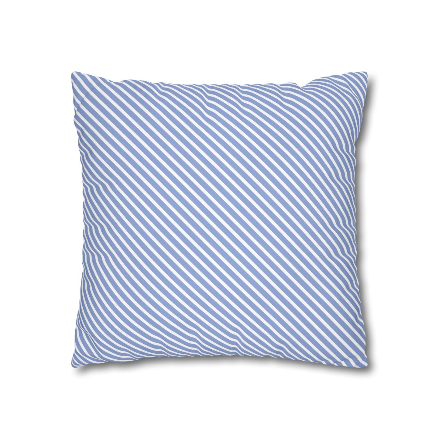 Blue Stripe Decorative Pillowcase, Cozy Throw Cushion Cover for Living Room, Home Decor, Gift for Housewarming, Birthday