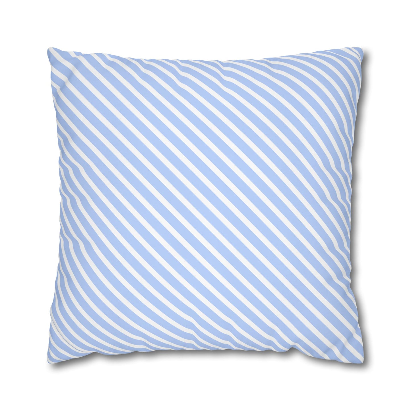 Chic Striped Poly Canvas Pillowcase, Modern Throw Pillow, Cozy Home Decor, Perfect Gift for Housewarming, Nursery, or Holidays