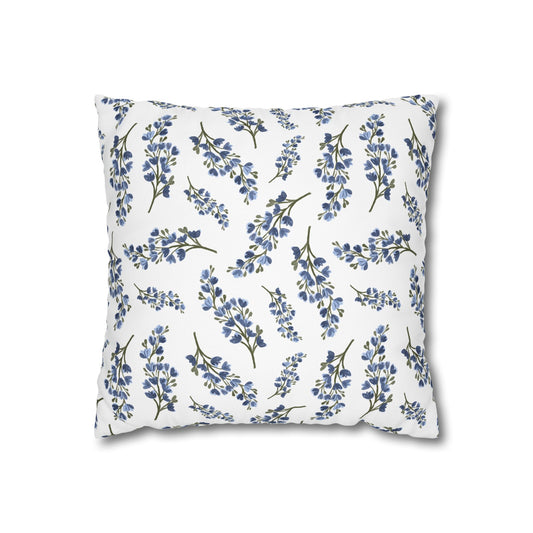 Floral Patterned Throw Pillowcase, Square Decor, Home Accent, Living Room Cushion, Gift for Homeowners, Cozy Decor
