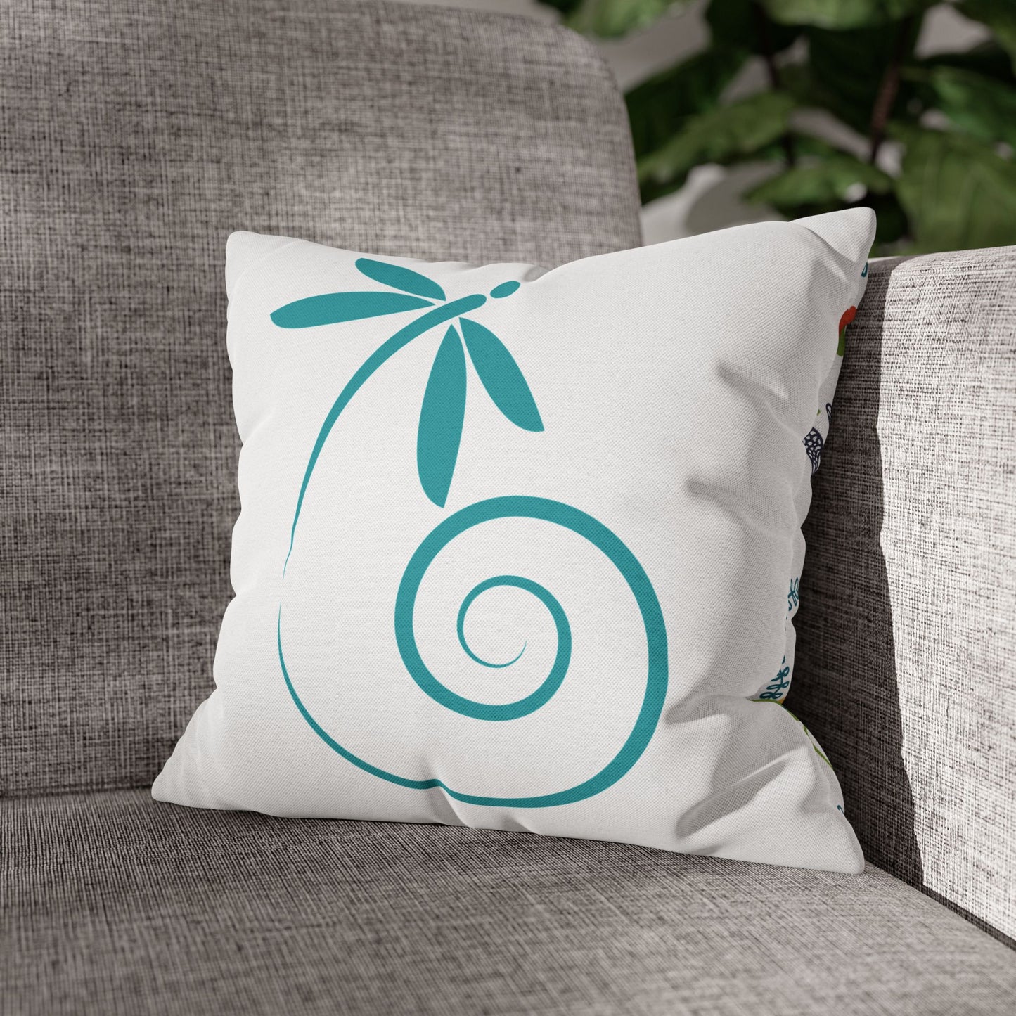 Uplifting Turquoise Dragonfly Pillowcase, Home Decor, Gift for Her, Cozy Living Room Accent, Relaxation Accessory, Dorm Room Decor, [...]