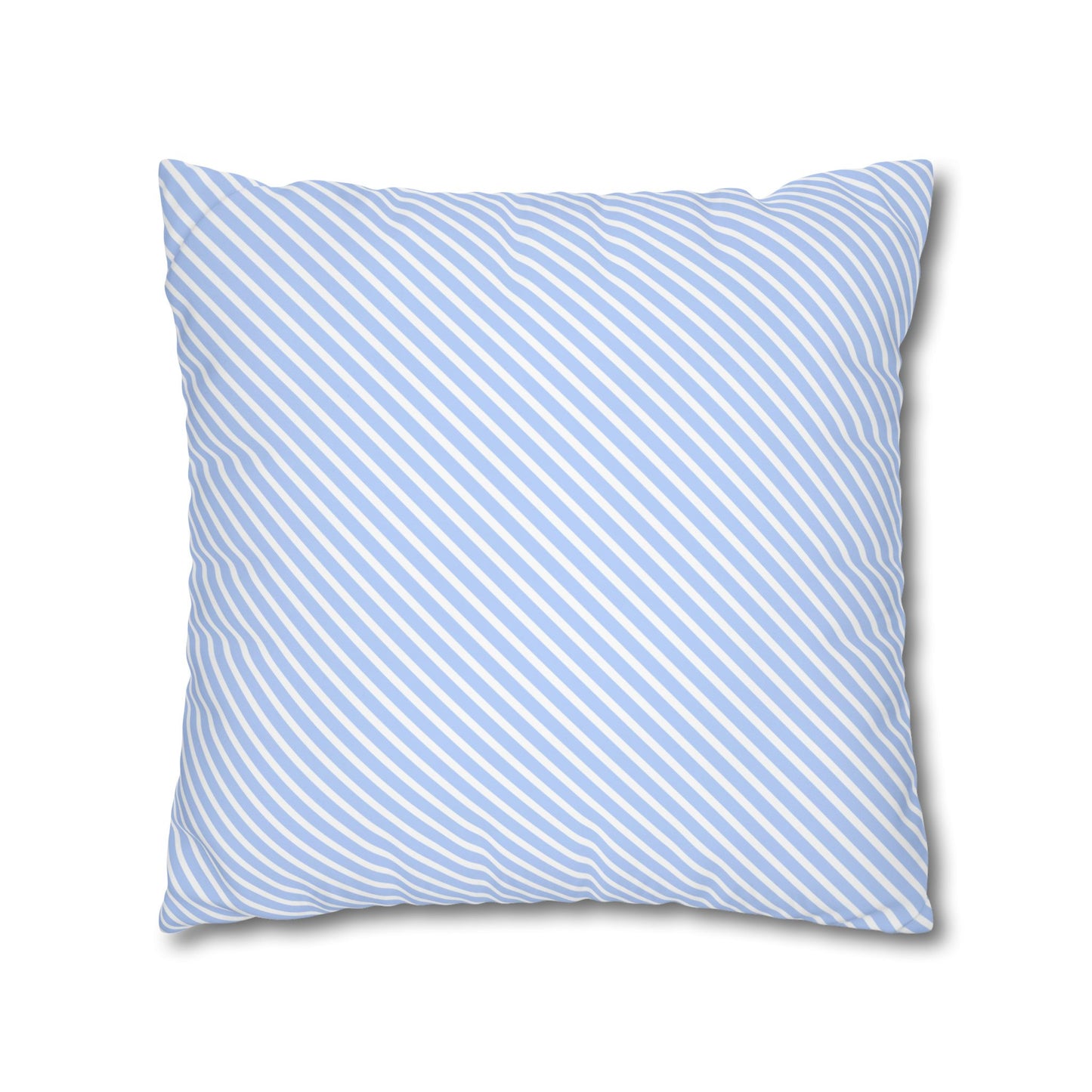 Chic Striped Poly Canvas Pillowcase, Modern Throw Pillow, Cozy Home Decor, Perfect Gift for Housewarming, Nursery, or Holidays