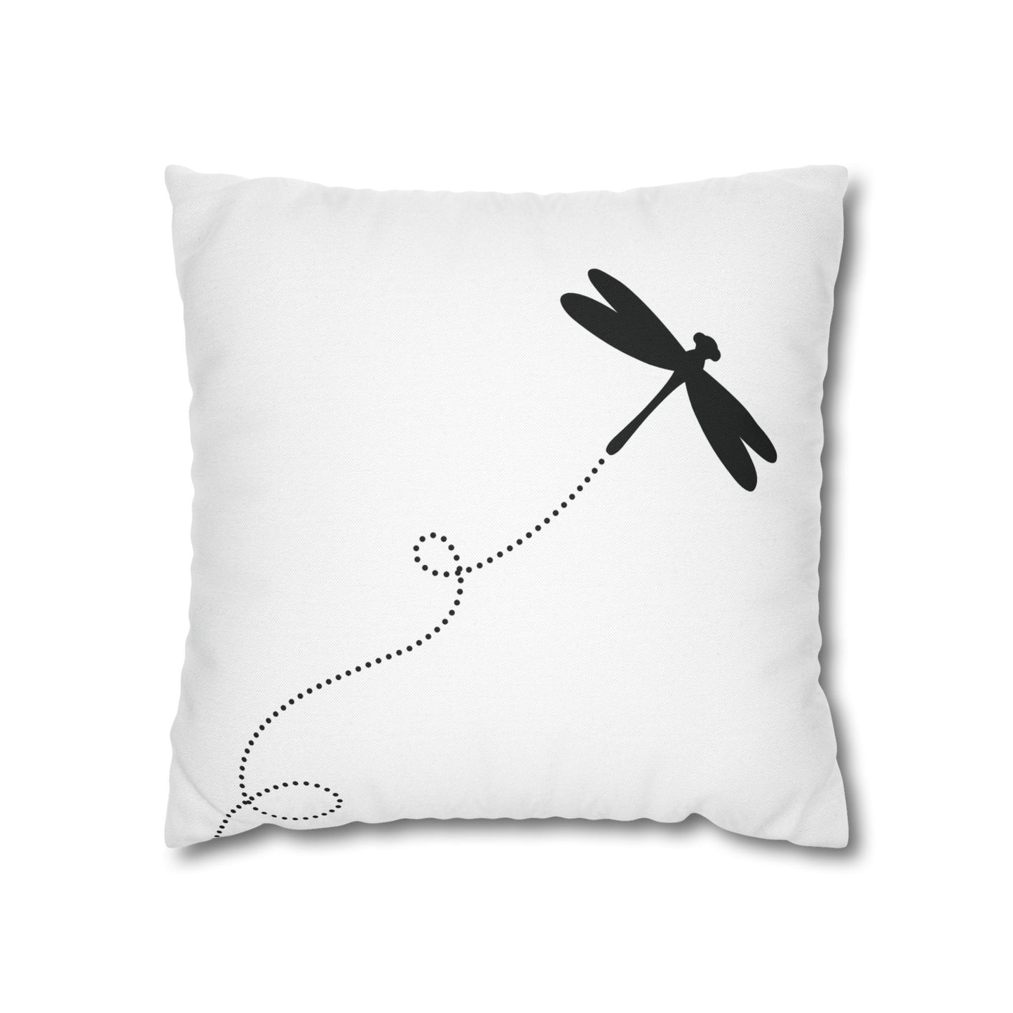 Elegant Dragonfly Pillowcase, Modern Home Decor, Indoor Cushion Cover, Cozy Living Room Accent, Unique Bedroom Gift, Nature-Inspired Decor