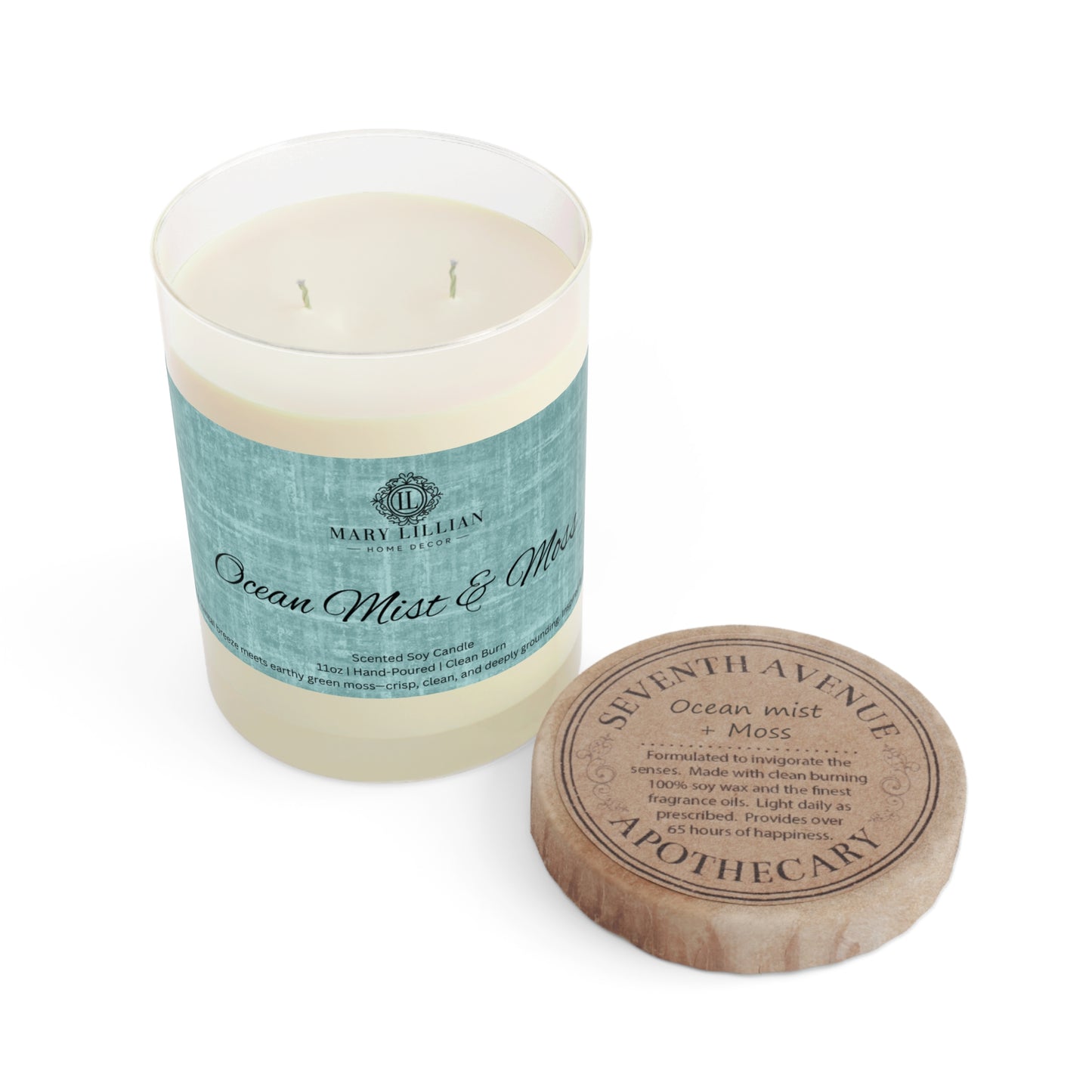 Ocean Mist & Moss 11oz - Scented Candle