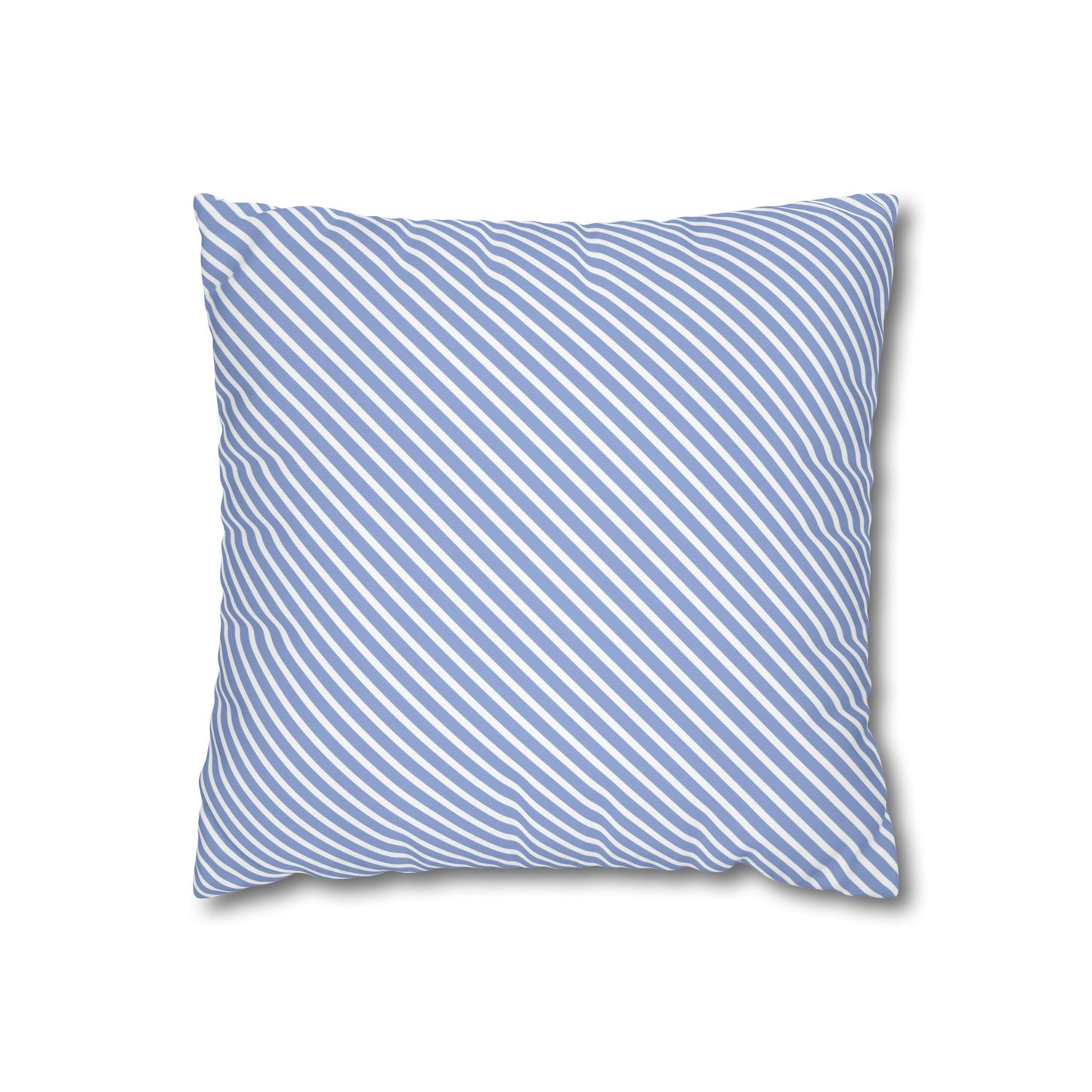 Blue Stripe Decorative Pillowcase, Cozy Throw Cushion Cover for Living Room, Home Decor, Gift for Housewarming, Birthday