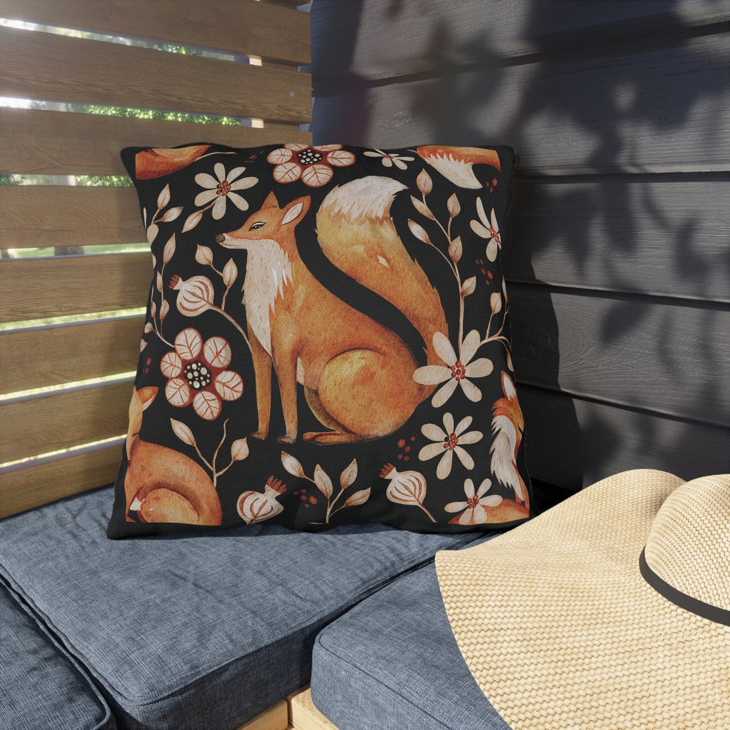 Outdoor Pillow - Clever Fox Design