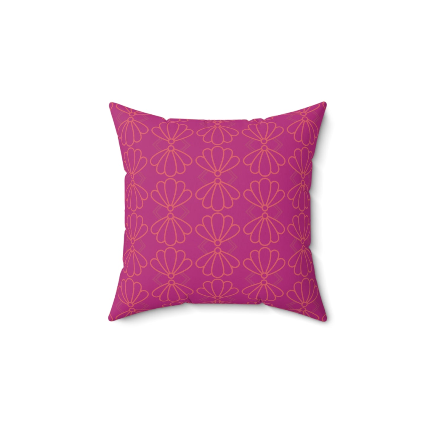 Vibrant Floral Throw Pillow, Decorative Cushion for Living Room, Gift for Mother's Day, Home Decor, Cozy Accent