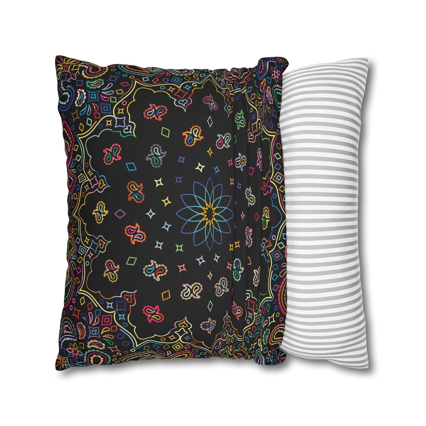 Blue Dragonfly Decorative Pillowcase, Nature Decor, Home Accent, Gift, Cozy Living Room, Spring Decor, Nature Lover's Gift