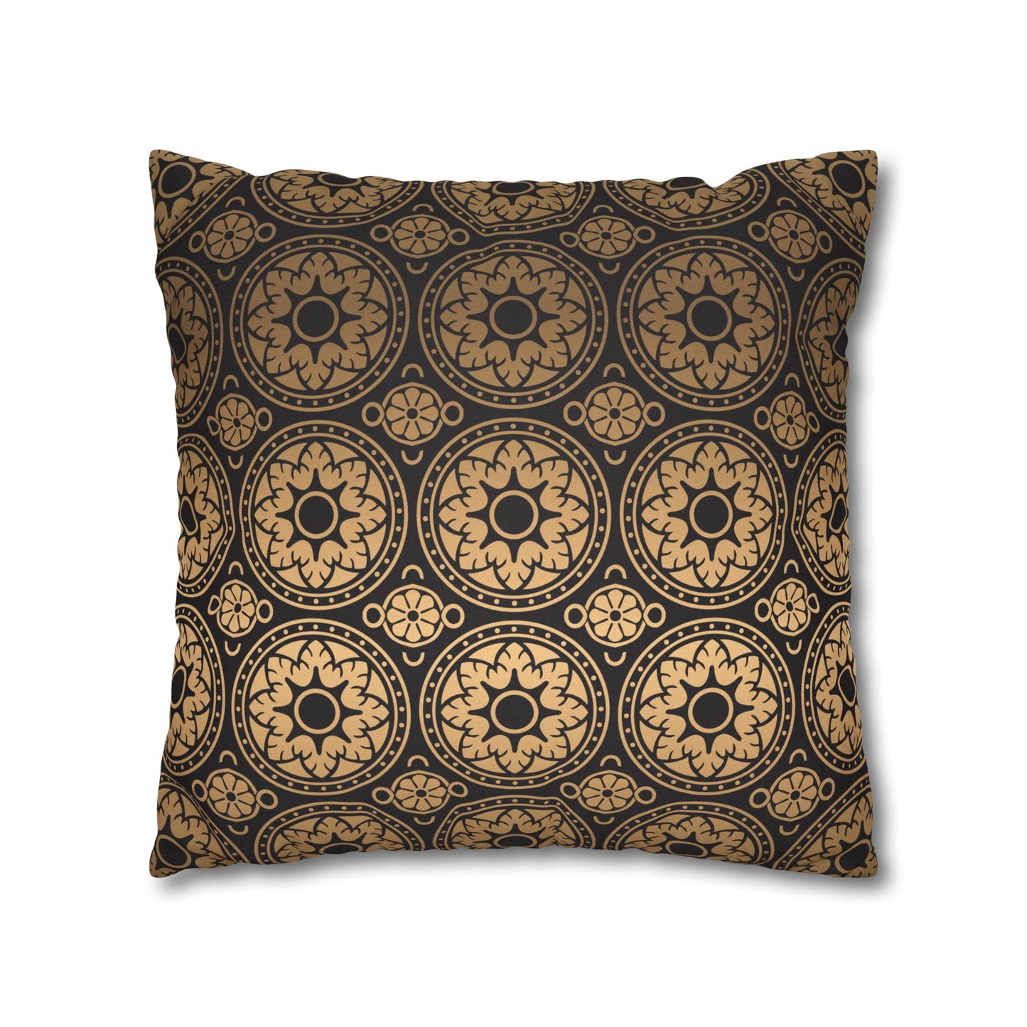 Elegant Gold Dragonfly Pillowcase, Home Decor, Butterfly Decor, Gift for Nature Lovers, Throw Pillow Cover