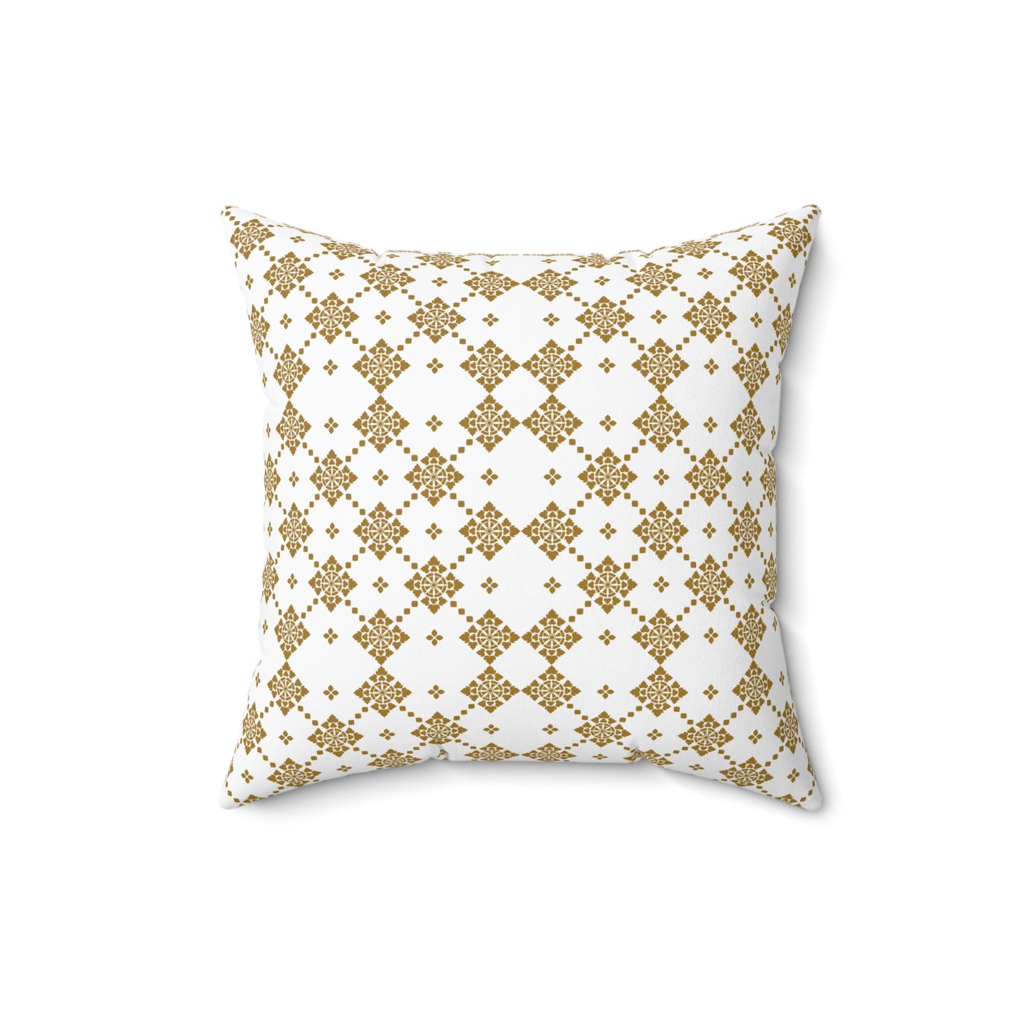 Throw Pillow Songbirds Eating Berries Chic Decorative Throw Pillow, Floral and Geometric Patterns, Cozy Home Accent, Stylish Cushion for Living Room, Unique Gift Idea